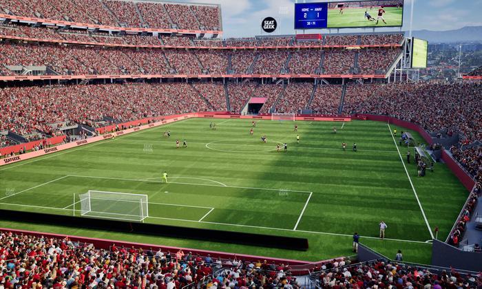 Levi's Stadium - Section 201 Seat View