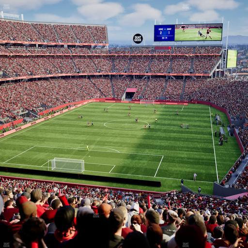 Levi's Stadium - Section 201 Seat View