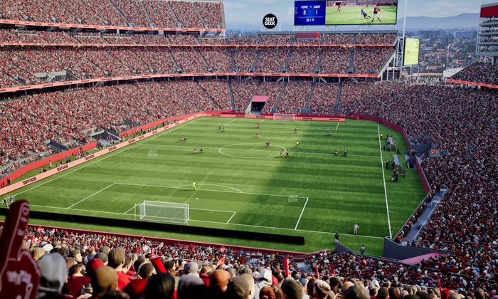 Levi's Stadium - Section 201 Seat View