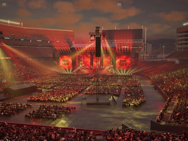 Levi's Stadium - Section 201 Seat View