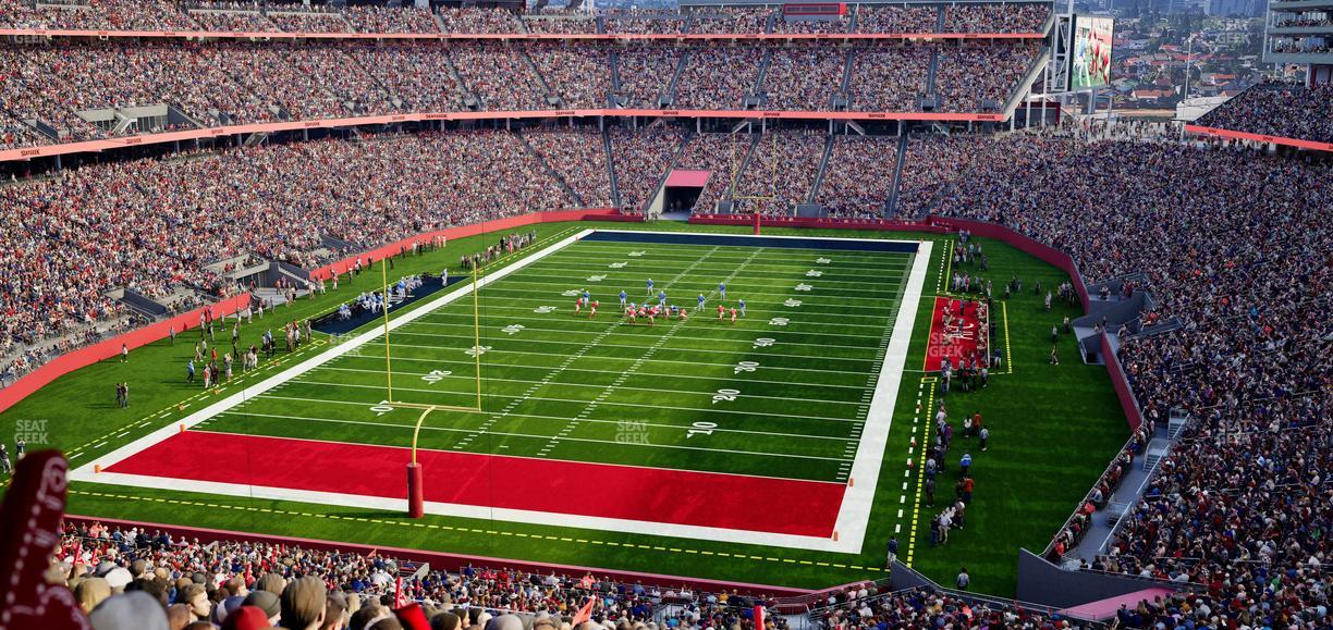 Levi's Stadium - Section 201 Seat View