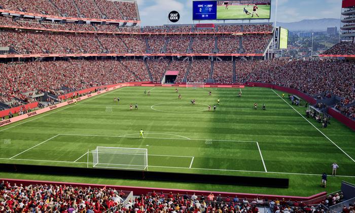 Levi's Stadium - Section 202 Seat View