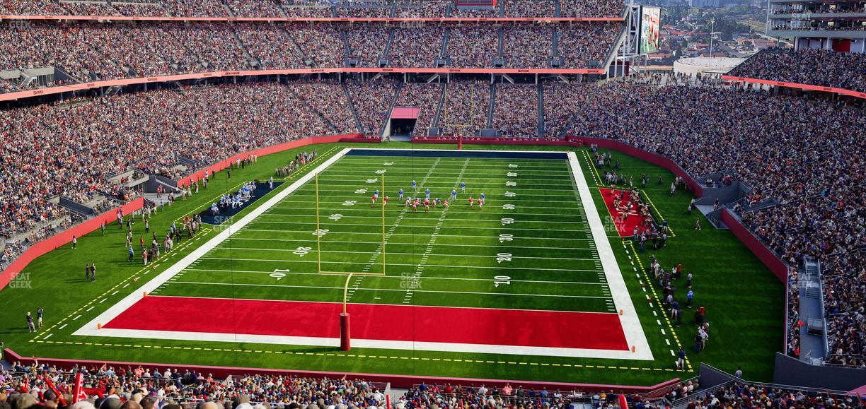 Levi's Stadium - Section 202 Seat View
