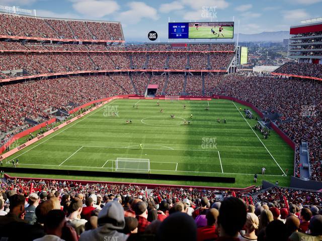 Levi's Stadium - Section 202 Seat View Levi's Stadium - Section 202 Seat View