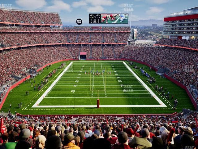 Levi's Stadium - Section 203 Seat View Levi's Stadium - Section 203 Seat View