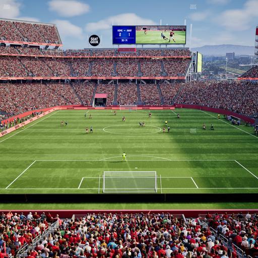 Levi's Stadium - Section 203 Seat View