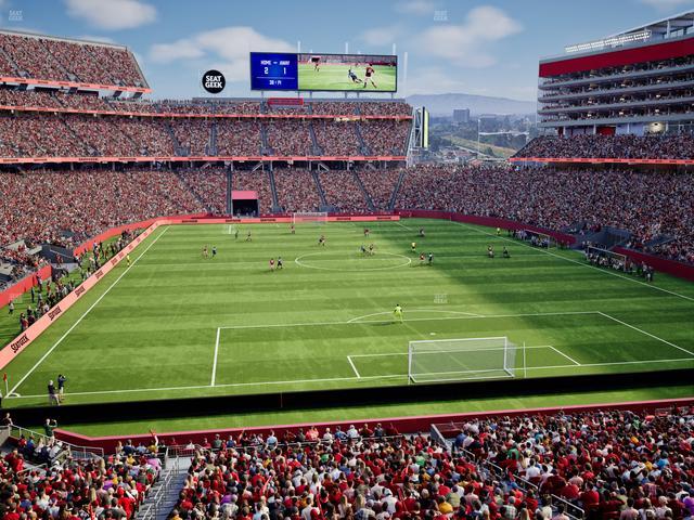 Levi's Stadium - Section 204 Seat View