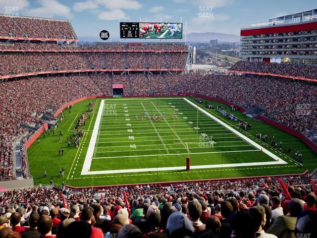 Levi's Stadium - Section 204 Seat View Levi's Stadium - Section 204 Seat View