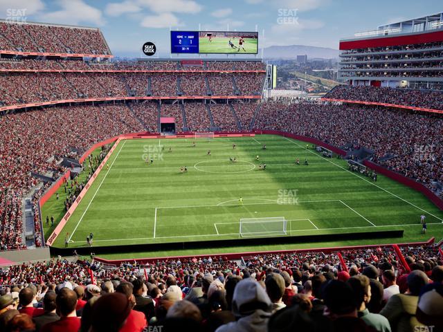 Levi's Stadium - Section 204 Seat View Levi's Stadium - Section 204 Seat View