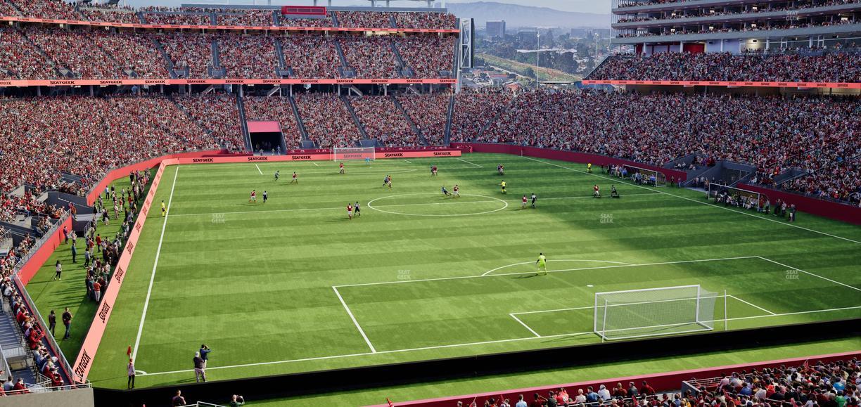 Levi's Stadium - Section 205 Seat View