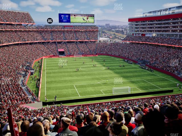 Levi's Stadium - Section 205 Seat View Levi's Stadium - Section 205 Seat View