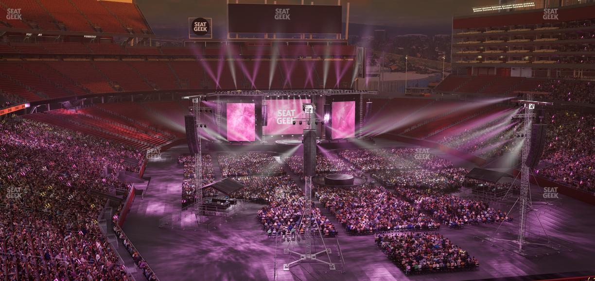 Levi's Stadium - Section 205 Seat View
