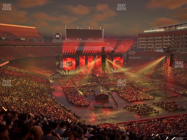 Levi's Stadium - Section 206 Seat View
