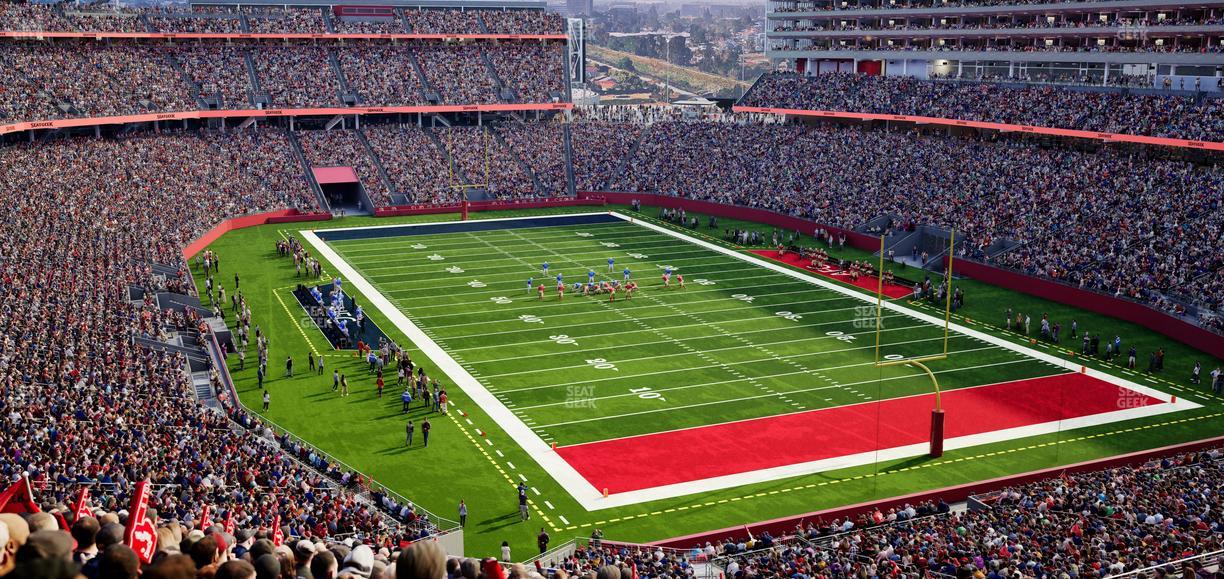 Levi's Stadium - Section 206 Seat View