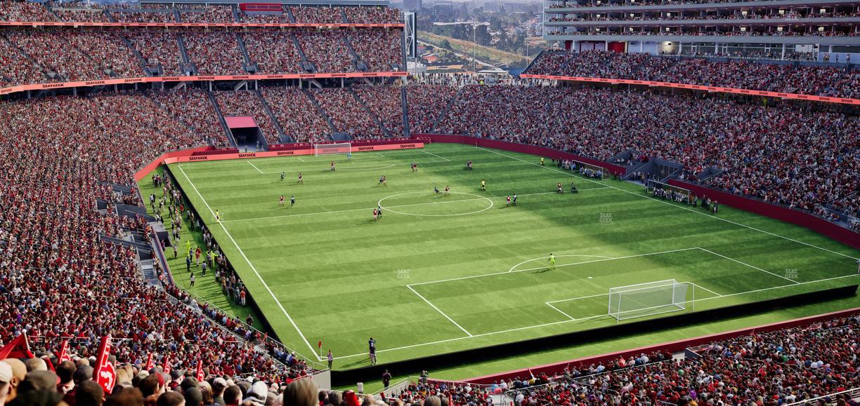 Levi's Stadium - Section 206 Seat View