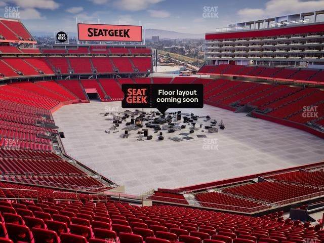 Levi's Stadium - Section 206 Seat View