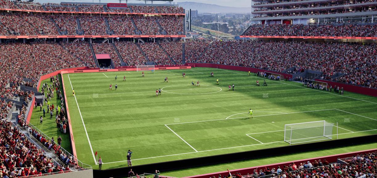 Levi's Stadium - Section 206 Seat View