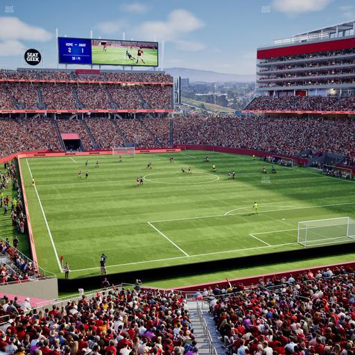 Levi's Stadium - Section 206 Seat View