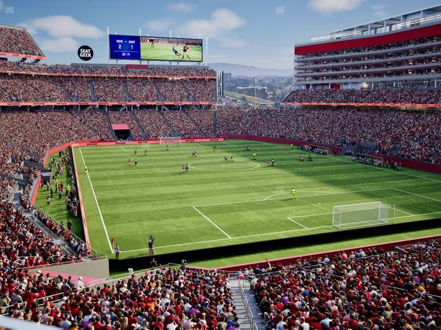 Levi's Stadium - Section 206 Seat View