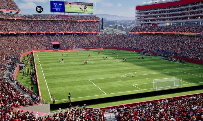 Levi's Stadium - Section 206 Seat View