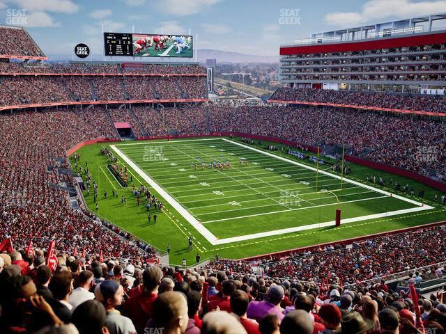 Levi's Stadium - Section 206 Seat View Levi's Stadium - Section 206 Seat View