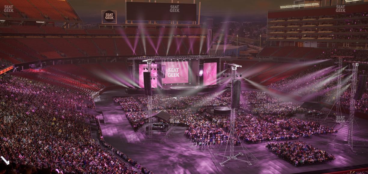 Levi's Stadium - Section 206 Seat View