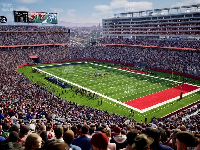 Levi's Stadium - Section 208 Seat View