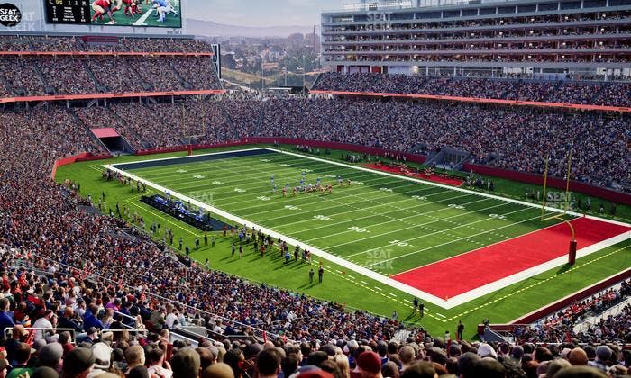 Levi's Stadium - Section 208 Seat View