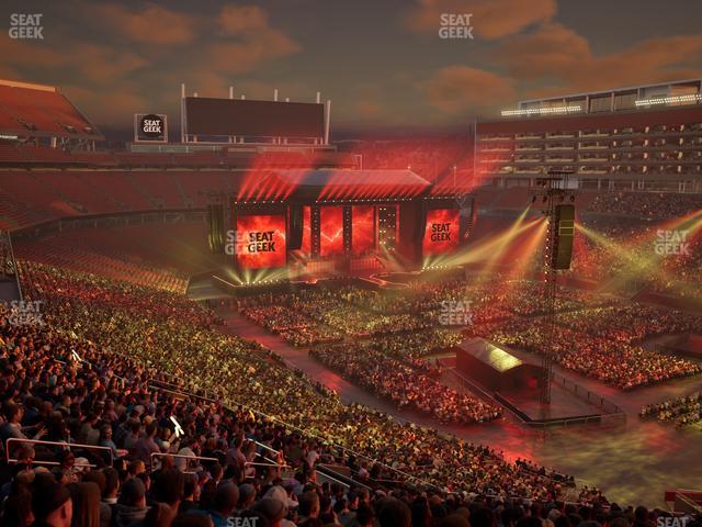 Levi's Stadium - Section 208 Seat View