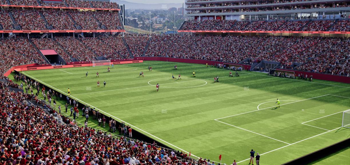 Levi's Stadium - Section 208 Seat View