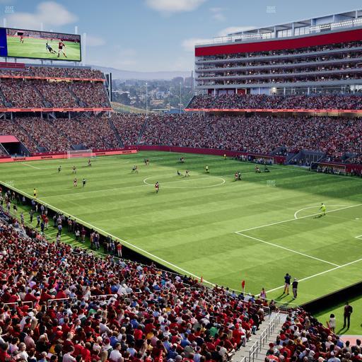 Levi's Stadium - Section 208 Seat View