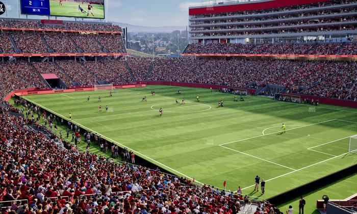 Levi's Stadium - Section 208 Seat View