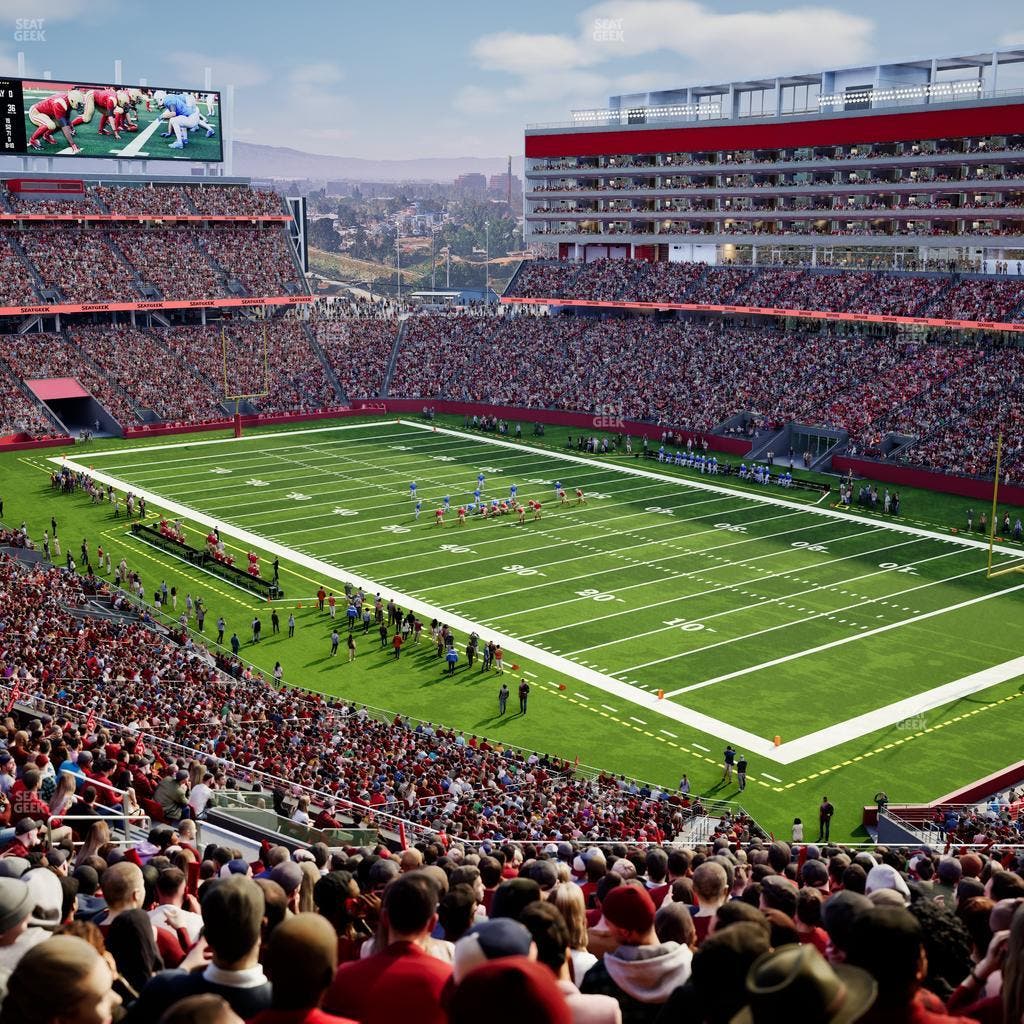 Levi's Stadium - Section 208 Seat View