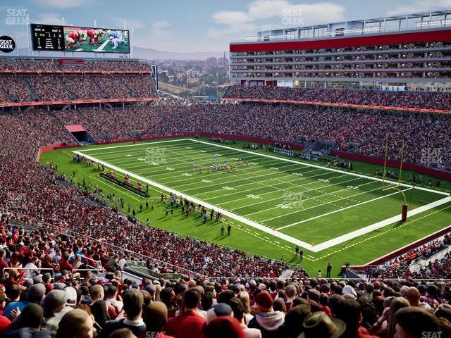 Levi's Stadium - Section 208 Seat View Levi's Stadium - Section 208 Seat View