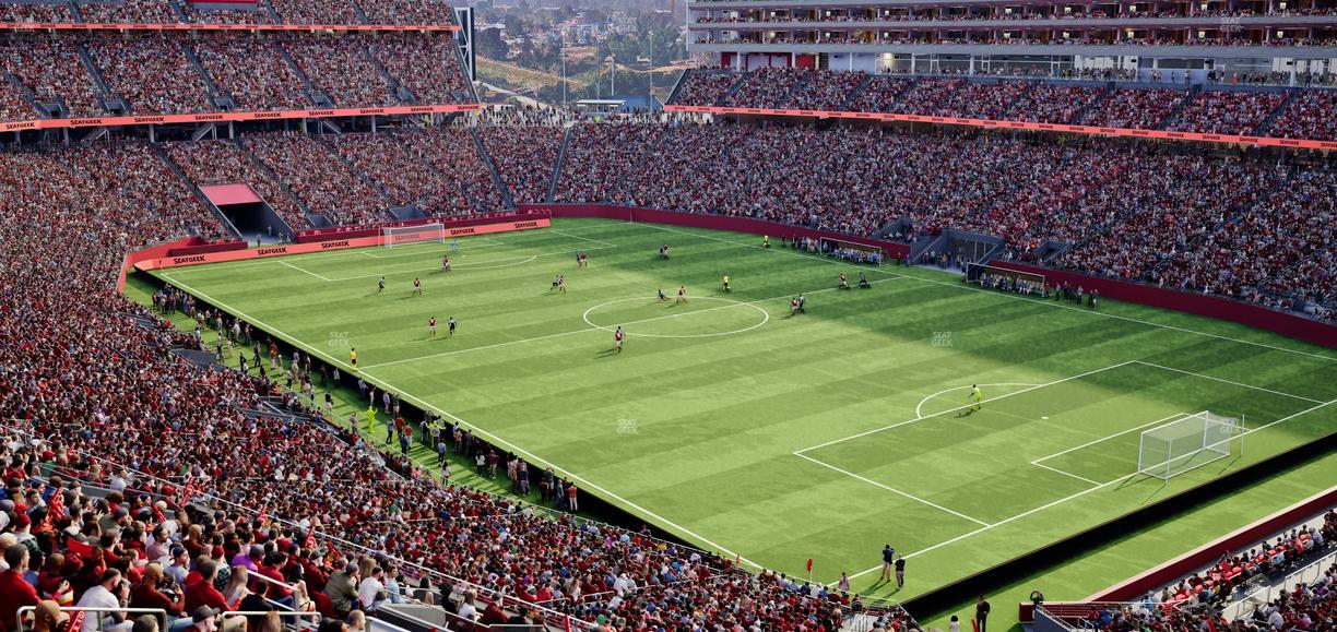 Levi's Stadium - Section 208 Seat View