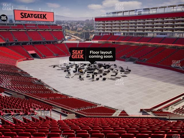 Levi's Stadium - Section 208 Seat View
