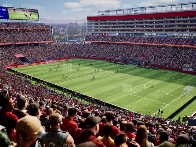 Levi's Stadium - Section 209 Seat View Levi's Stadium - Section 209 Seat View