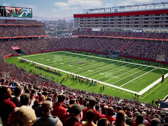 Levi's Stadium - Section 209 Seat View Levi's Stadium - Section 209 Seat View