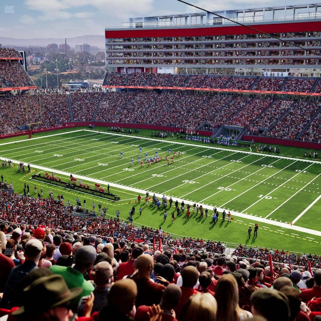 Levi's Stadium - Section 210 Seat View