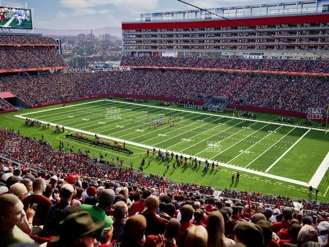 Levi's Stadium - Section 210 Seat View Levi's Stadium - Section 210 Seat View
