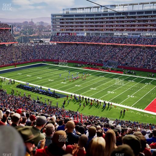 Levi's Stadium - Section 210 Seat View