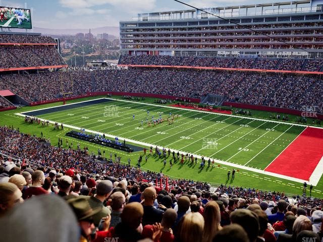Levi's Stadium - Section 210 Seat View