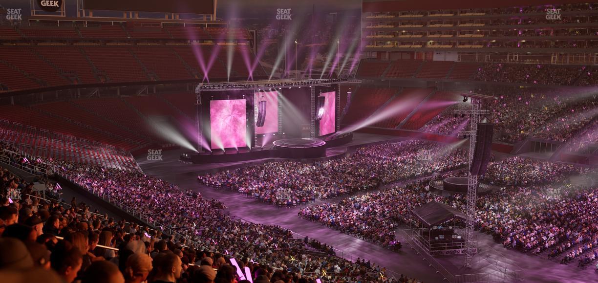 Levi's Stadium - Section 210 Seat View