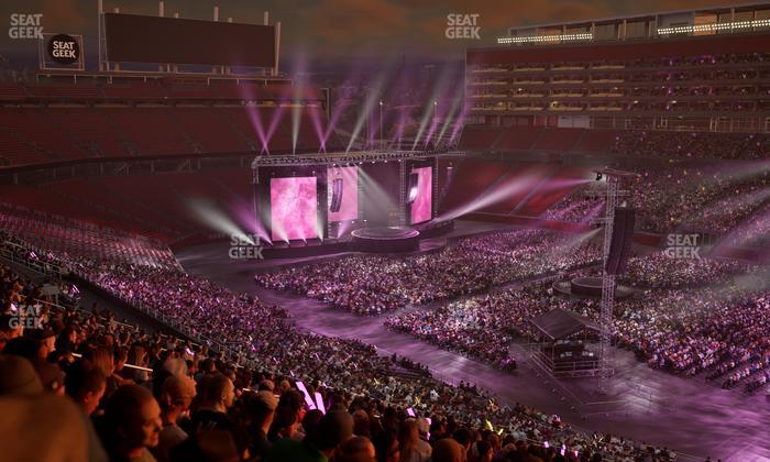 Levi's Stadium - Section 210 Seat View