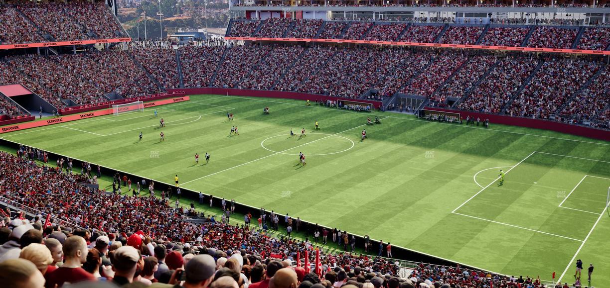 Levi's Stadium - Section 210 Seat View