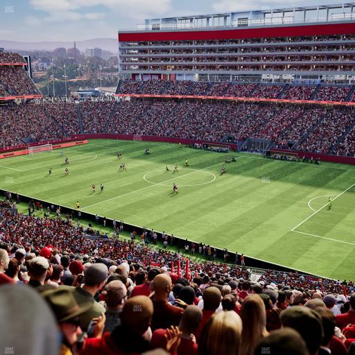 Levi's Stadium - Section 210 Seat View