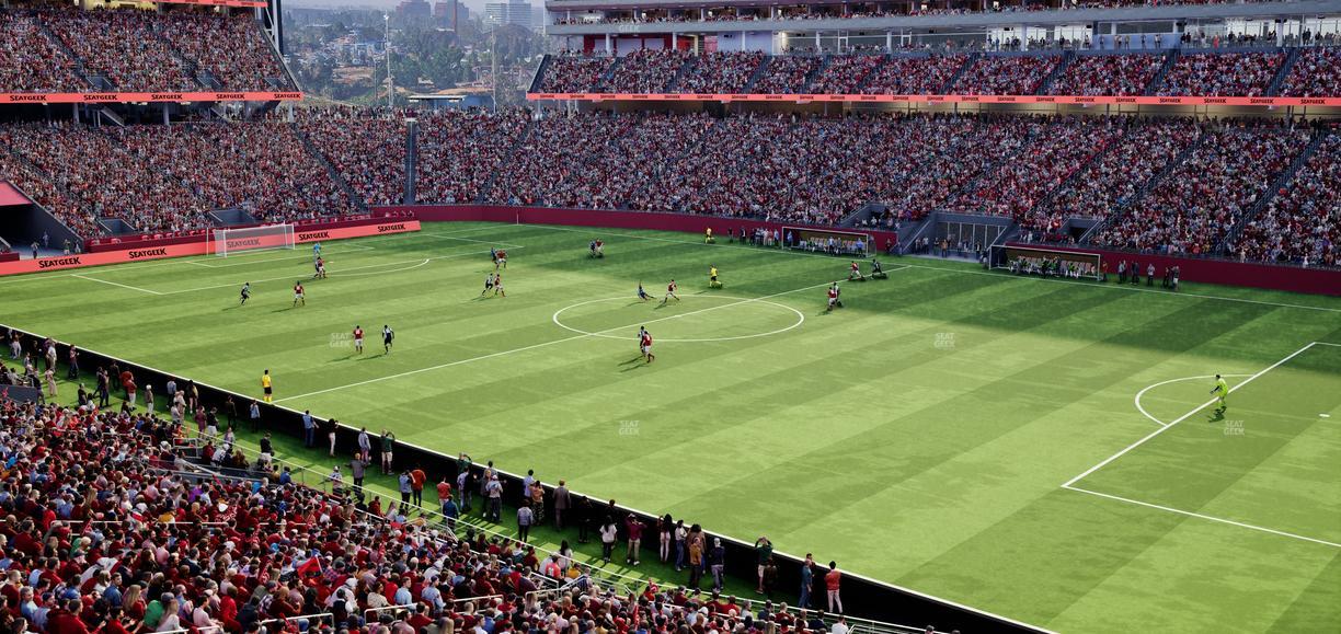 Levi's Stadium - Section 210 Seat View