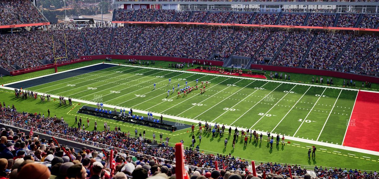 Levi's Stadium - Section 211 Seat View