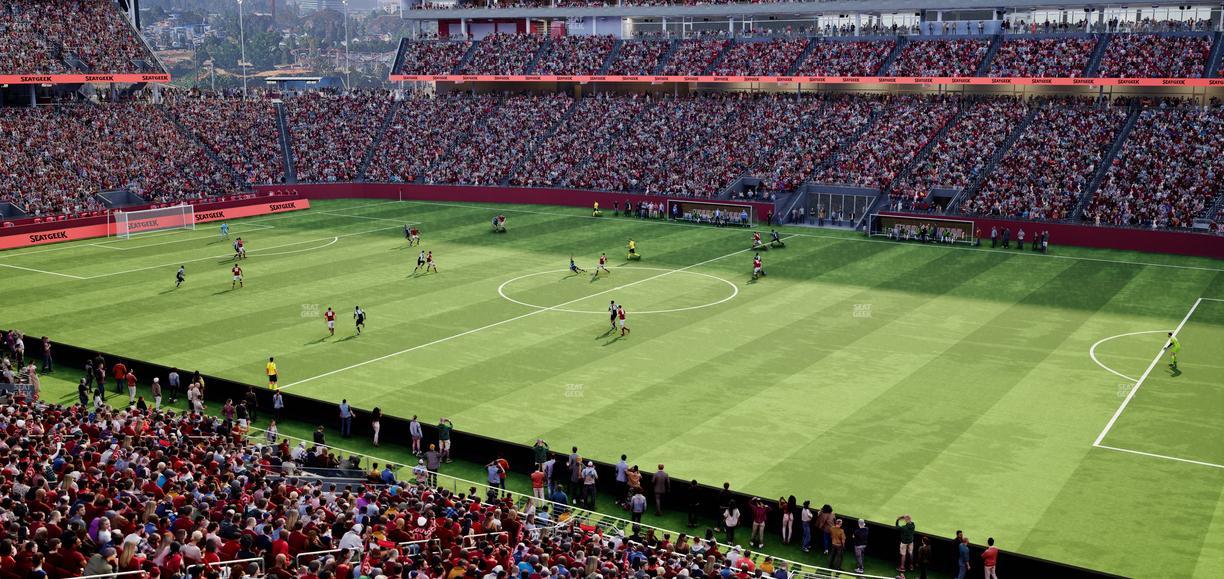 Levi's Stadium - Section 211 Seat View