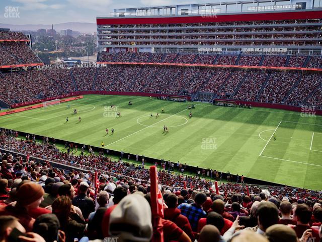 Levi's Stadium - Section 211 Seat View Levi's Stadium - Section 211 Seat View